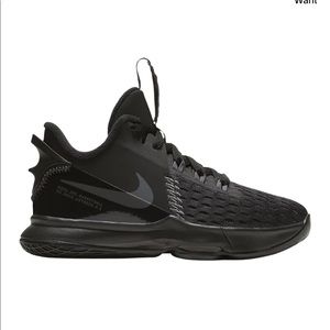 2021 LeBron Witness 5 PS Black Dark Grey